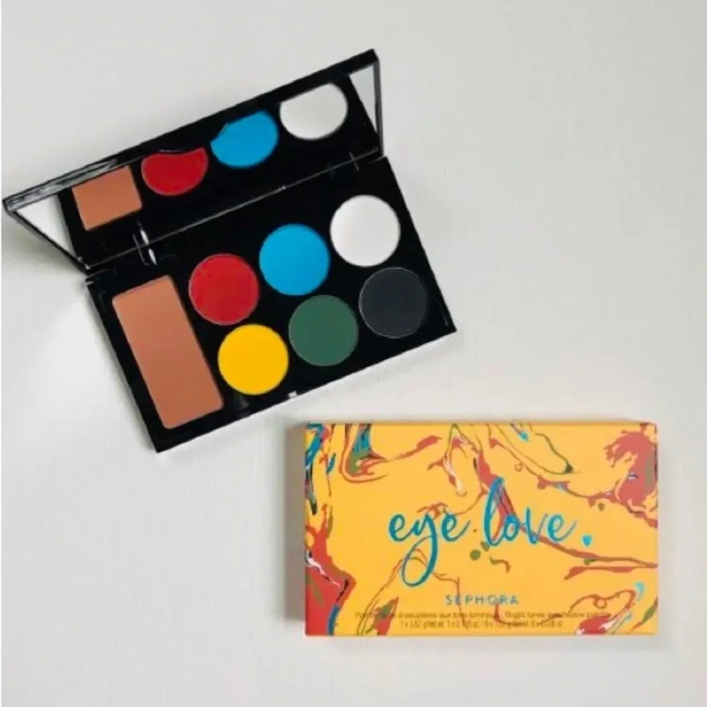 🎉HOST PICK🎉SEPHORA COLLECTION Eye Love Eyeshadow Palette, Bright Tones, NIB